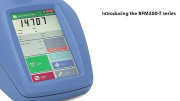 RFM300 T touchscreen refractometer from Bellingham + Stanley