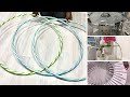 4 UNBELIEVABLE LOOKS Using DOLLAR TREE Hula Hoops! DIY DOLLAR TREE Hula Hoop Projects!