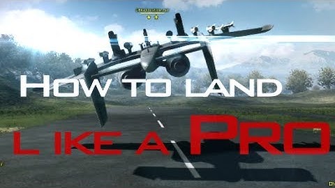 BF3 - How to land a jet like a Pro