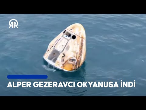 Türkiye'nin ilk astronotu Alper Gezeravcı Dünya'ya döndü