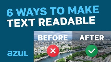 CSS - 6 Ways to Deal with Text Over Images