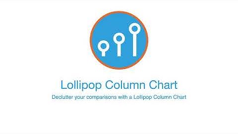 Lollipop Column Chart