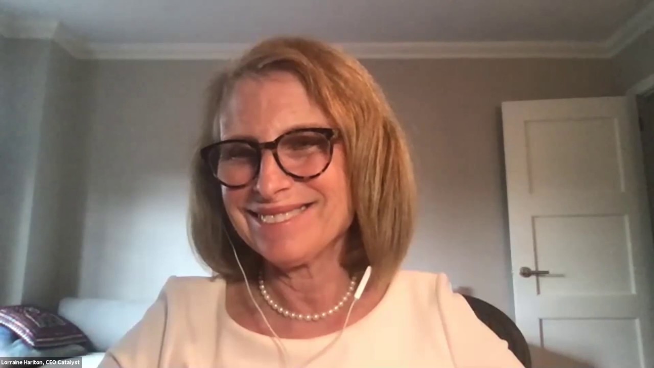 Temin and Company's Virtual Salon Featuring Catalyst CEO Lorraine Hariton YouTube