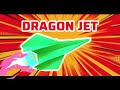 How to Make Dragon Jet | Paper Jet | Origami Paper jet | easy tutorial 