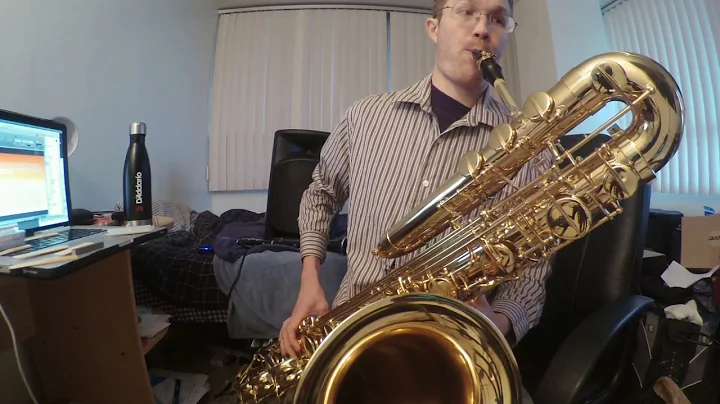 BASS SAXOPHONE, Questo amor, vergogna mia - Puccin...