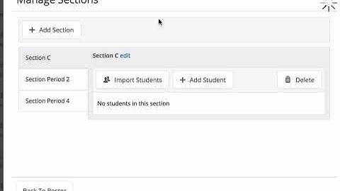 Creating Master Class on Powerschool