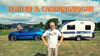 Campingvogn efter elbil - HVOR MEGET RÆKKEVIDDE MISTER MAN?