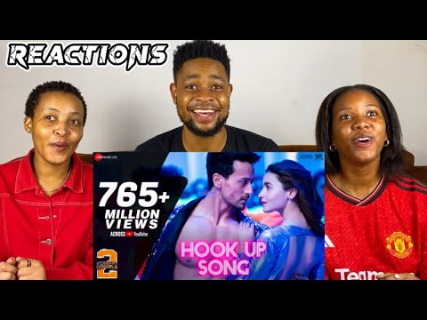 African Friends Reacts To Hook Up Song - Student Of The Year 2 