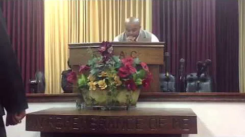 Apostle Melvin Lyons Preaching in Fullerton,Ca @ F...