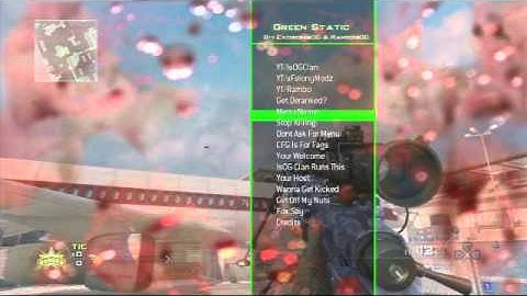 Mw2 Green Static RTM Menu