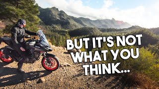 I finally know why Gran Canaria on a motorcycle is so special!