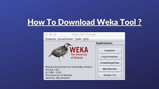 How To Download Weka Tool .