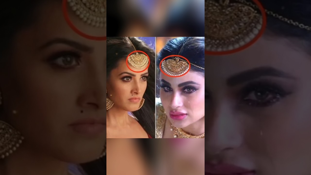 Nagin 3 vs nagin 6🐍🐍same jewellery pic💕💕surabhi jyoti💕tejaswi prakash💕mouni roya💕