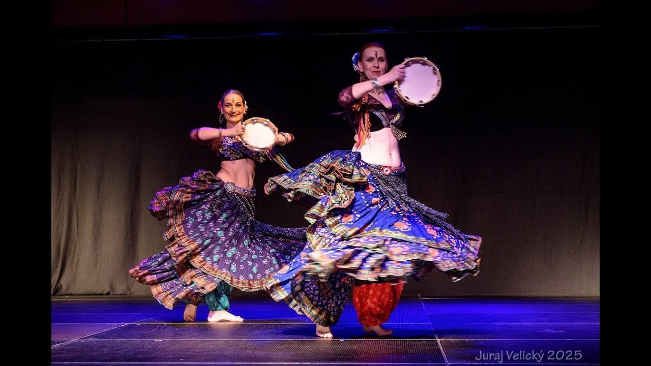 Azerix duet ~ Simča & Mirka Tribaladia, FCBD Style w. tambourine | Tribaladia Fest 2025