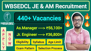 WBSEDCL Recruitment 2025 || 447 JE & Assistant Manager Posts | Diploma & MBA Eligible | Apply Online