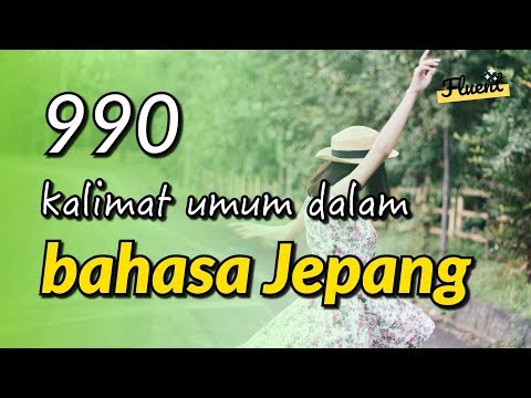 990 kalimat umum dalam bahasa Jepang