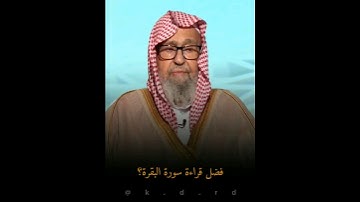 ماهو فضل قراءة سورة البقرة؟