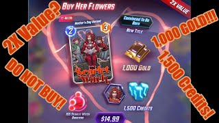 Is The Buy Her Flowers Bundle Worth The Money? [Marvel Snap] [Gold Bundle]