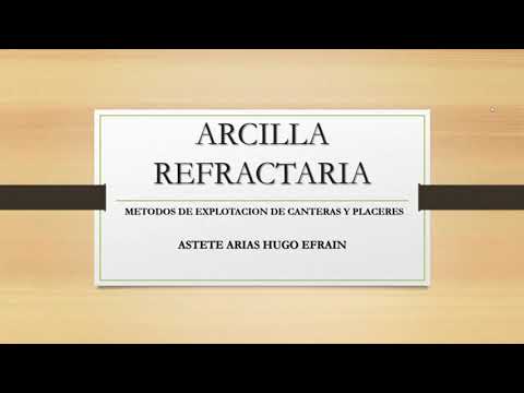 Video: Arcilla Refractaria: El Uso De Arcilla Refractaria. ¿Qué Es Y Para Qué Se Utiliza? Compuesto. Ollas De Barro Y Arcilla Refractaria Para Hornos, Otros Usos