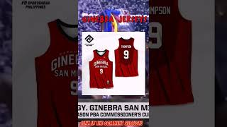 CONGRATS BRGY. GINEBRA PBA COMMISSIONERS CUP CHAMPION 🏆 #pba #ginebra #bayarea