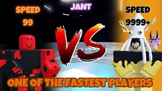 I RACED ONE OF THE *FASTEST PLAYER* IN JANT!