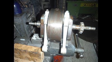 BSA A65 engine crank and bottom end components inspected and discussed.