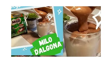 MILO + DALGONA = MILGONA  Quick & Easy Steps | Trending | Recipe
