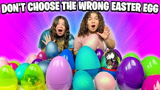 Don't Choose The Wrong Easter Egg Slime Challenge