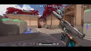 Quadkill in Hyper Front, 200 ping top 1. Redmi 9T #valorant #valorantmobile #hyperfront