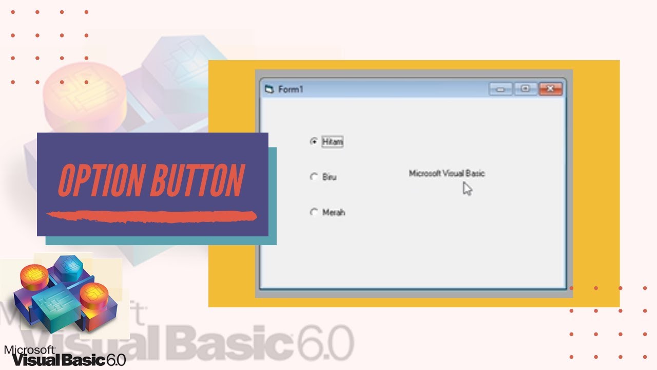 visual basic button tutorial