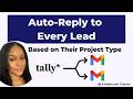 Auto-Reply to Leads Based on Their Project Type (Make.com Tutorial)