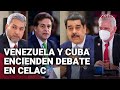 CELAC México: El tenso cruce entre Maduro y presidentes de Uruguay y Paraguay