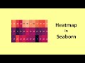Create Heatmap Plot in Seaborn