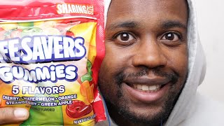 ASMR EATING CANDY LIFESAVER GUMMIES ( So many tingles ) | ASMR TY