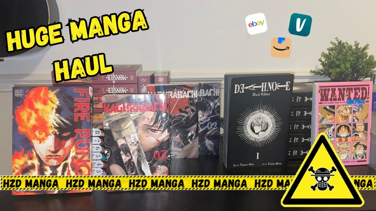 HUGE MANGA HAUL FOR UNDER £200 (40+ volumes)