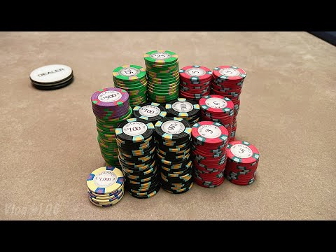 Playing a - Private Game | Poker Vlog #106