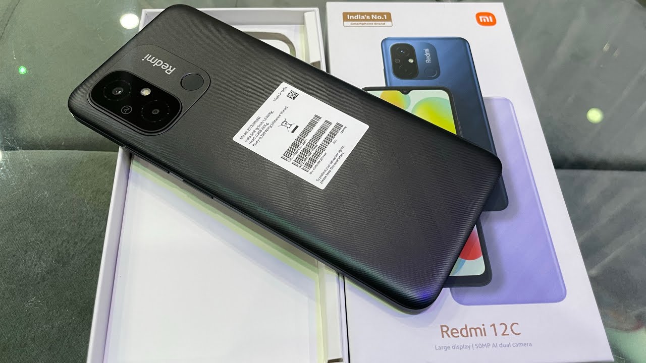 Redmi 12c Unboxing and Quick Look 