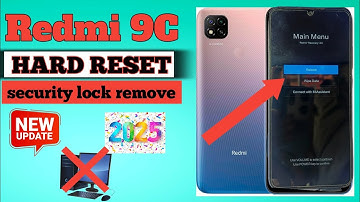 How to hard reset Xiaomi Redmi 9C Redmi 9c M2006C3MG) screen lock remove