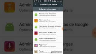 Desactivar Gestor de batería Android General screenshot 4