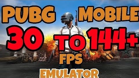 PUBG MOBILE ON EMULATOR:  BOOST FPS and PERFORMANCE on any PC! FPS INCREASE GUIDE
