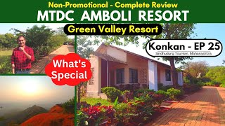 MTDC Amboli Resort Review: BEST Stay in Amboli Hill Station | Amboli Konkan | Sindhudurg Tourism