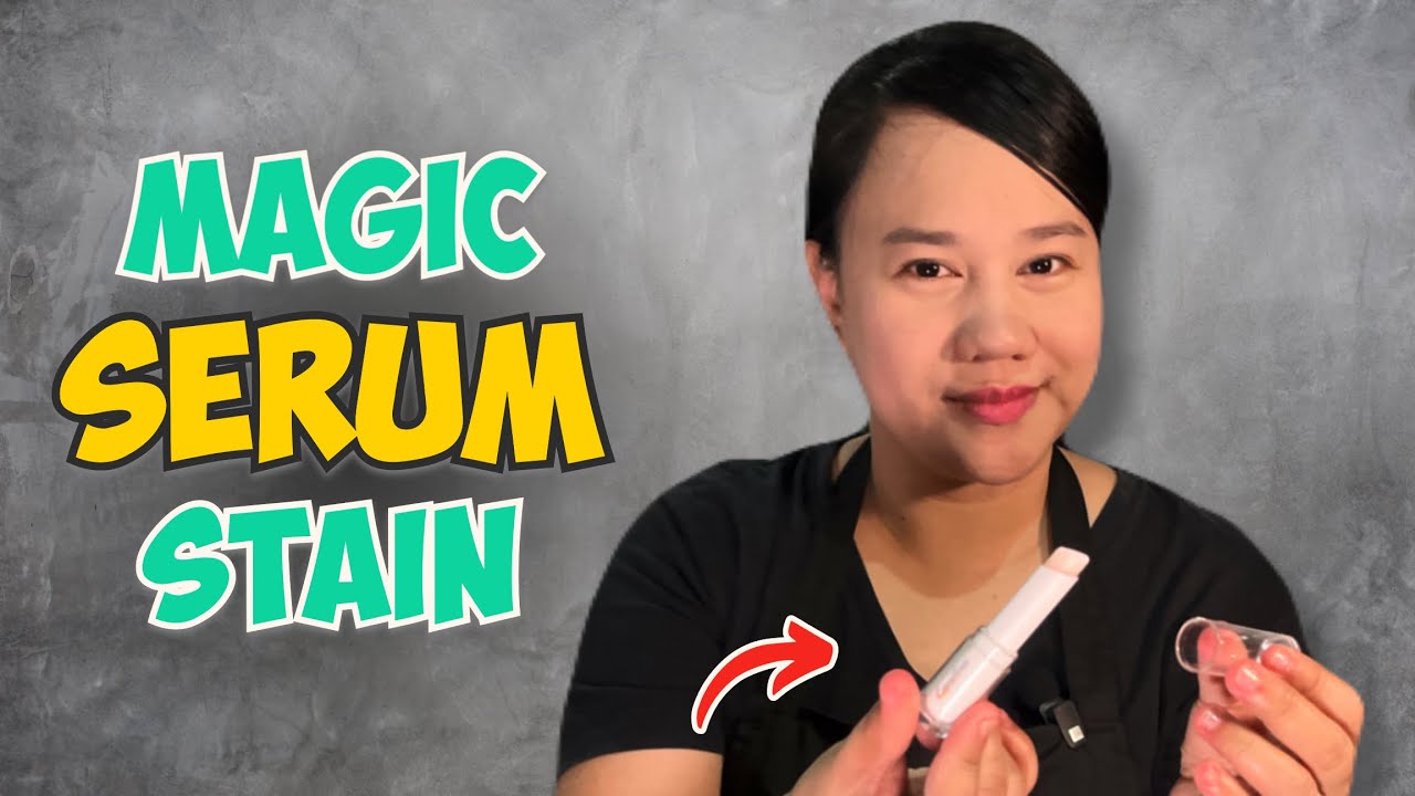 MAGIC SERUM STAIN | LONG LASTING LIP & CHEEK  TINT FOR NATURAL PINK GLOW | CARELINE