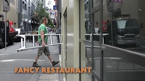 CAN YOU GET IN ANYWHERE WITH A LADDER?