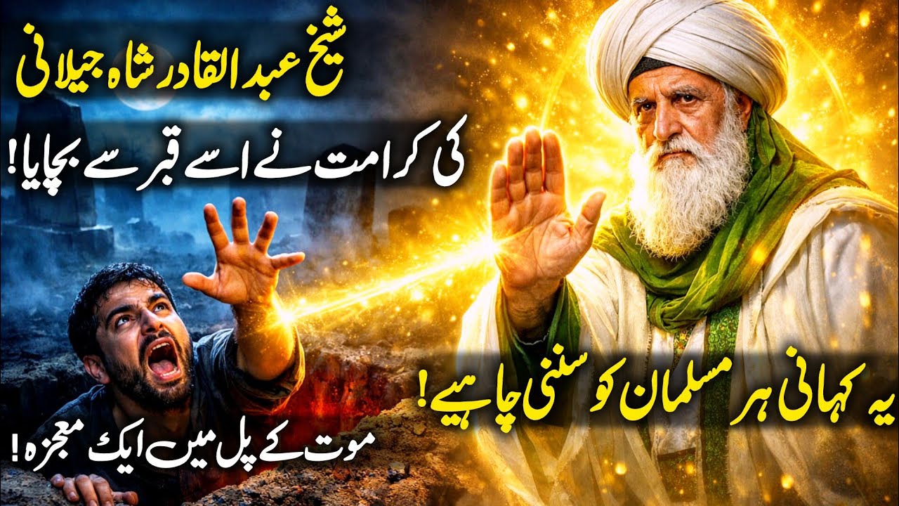 Jab Sheikh Abdul Qadir Gilani Ne Ek Musalman Ko Qabar Se Bachaya – True Spiritual Miracle Revealed