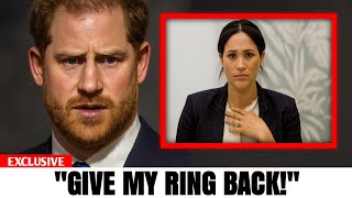 PRINCE HARRY IS FURIOUS! Kicks Meghan Markle Out Of Montecito And Force Her To Return Wedding Ring  Wealth