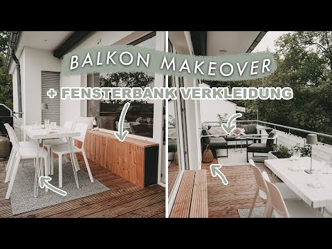 Video: Wie verkleidet man einen Balkon von innen?