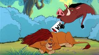 Lion kings Timon and pumba training simba 13