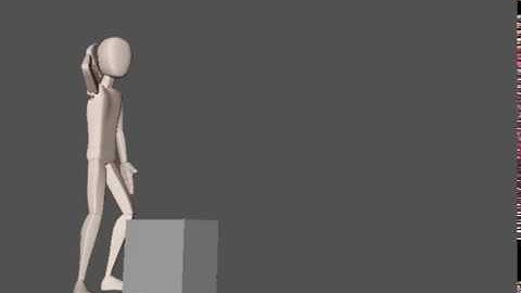 KNB135 A2: lifting heavy object - blocking pass