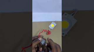 DIY Mini Motor Generator ⚡ Light Bulb Glow Experiment | Simple Electric Project 🔥