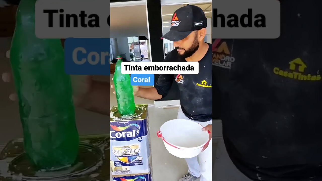 Tinta emborrachada Coral